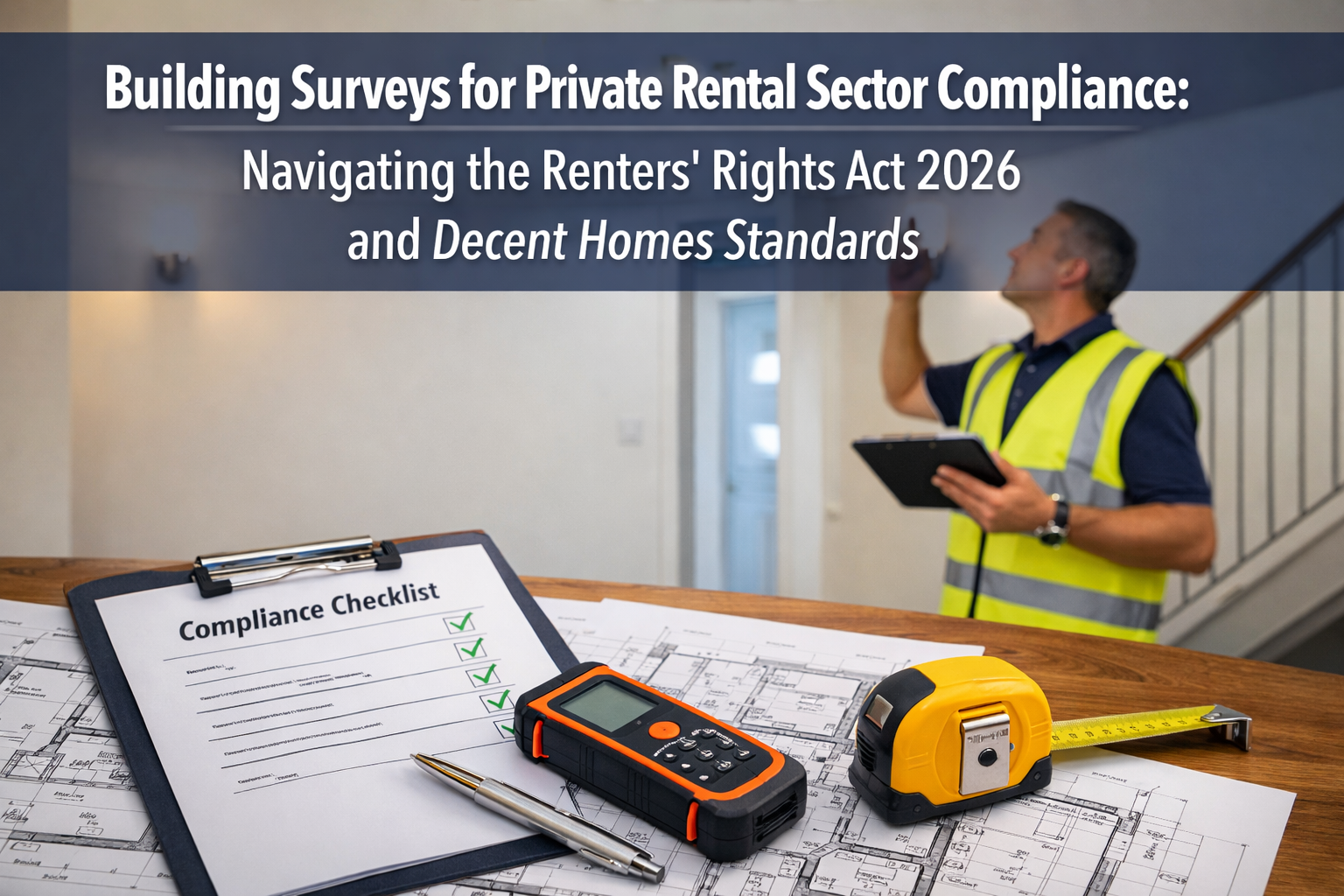 Building Surveys for Private Rental Sector Compliance: Navigating the Renters' Rights Act 2026 and Decent Homes Standards