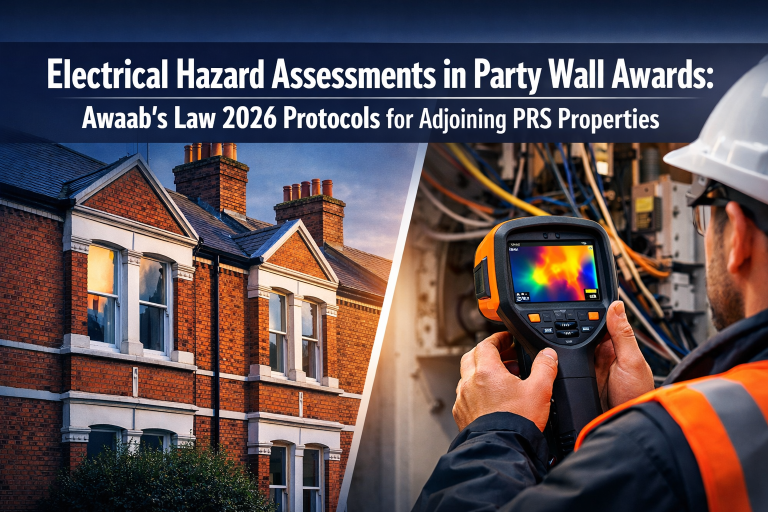 Electrical Hazard Assessments in Party Wall Awards: Awaab’s Law 2026 Protocols for Adjoining PRS Properties