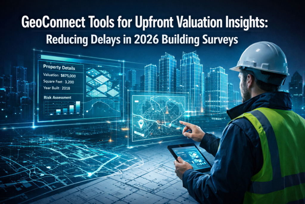 GeoConnect Tools for Upfront Valuation Insights: Reducing Delays in 2026 Building Surveys