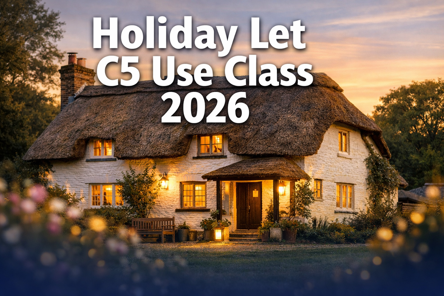 Holiday let C5 use class 2026
