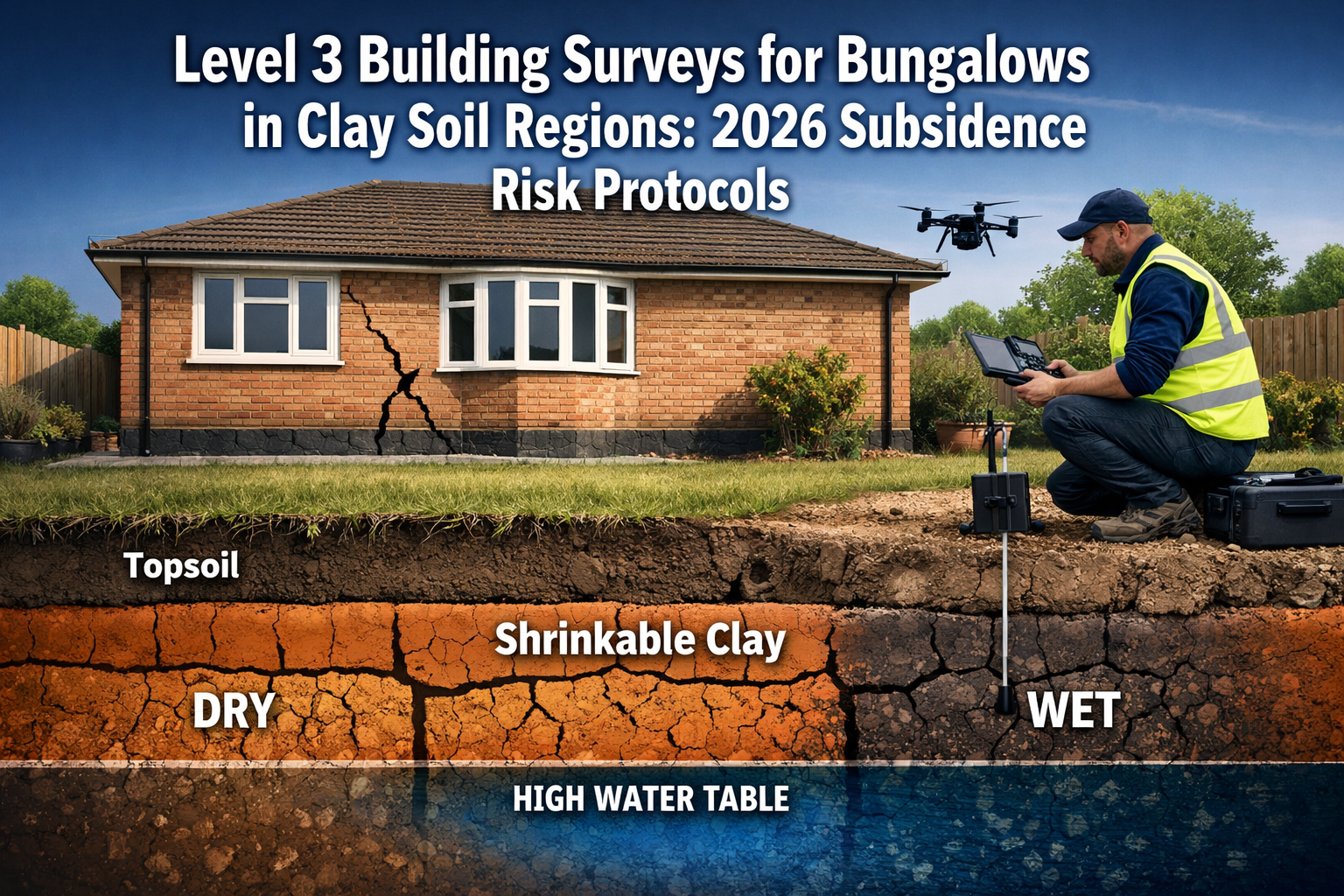 Level 3 Building Surveys for Bungalows in Clay Soil Regions: 2026 Subsidence Risk Protocols Beyond Basic Checks