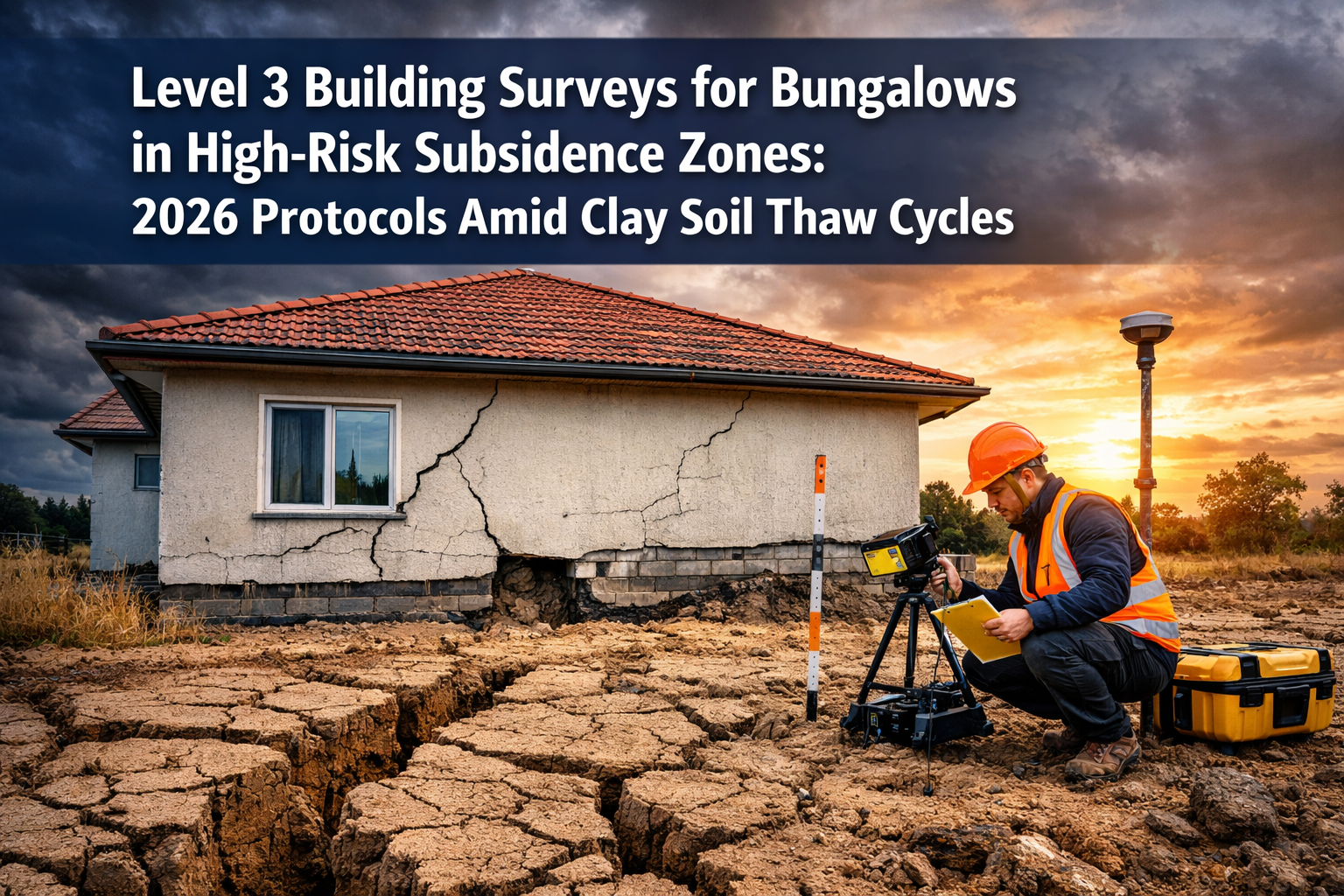 Level 3 Building Surveys for Bungalows in High-Risk Subsidence Zones: 2026 Protocols Amid Clay Soil Thaw Cycles
