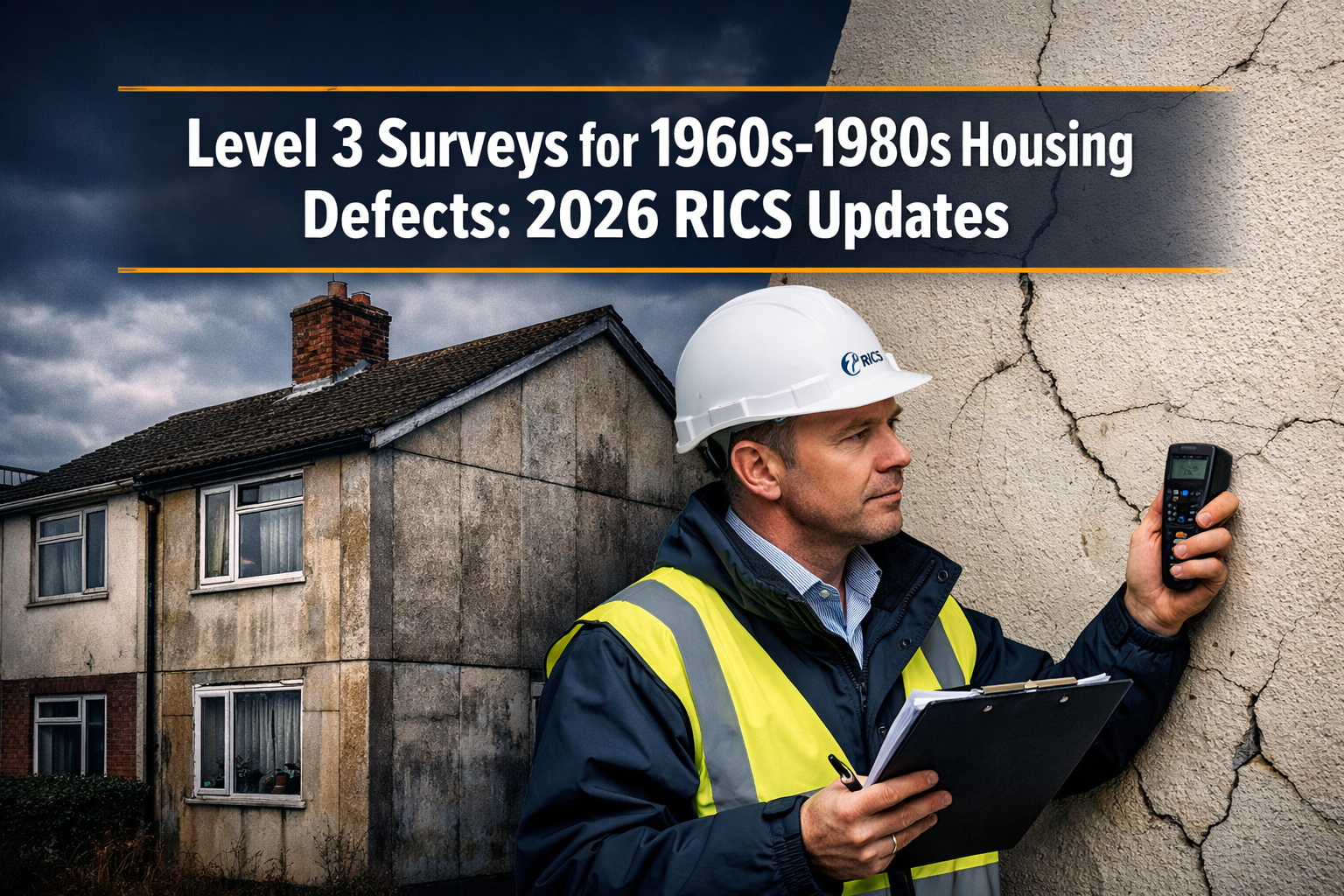 Level 3 Surveys for 1960s-1980s Housing Defects: 2026 RICS Updates Amid Slow House Price Growth