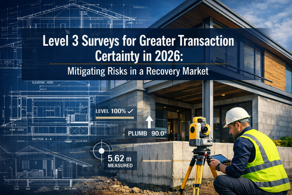 Level 3 Surveys for Greater Transaction Certainty in 2026: Mitigating Risks in a Recovery Market
