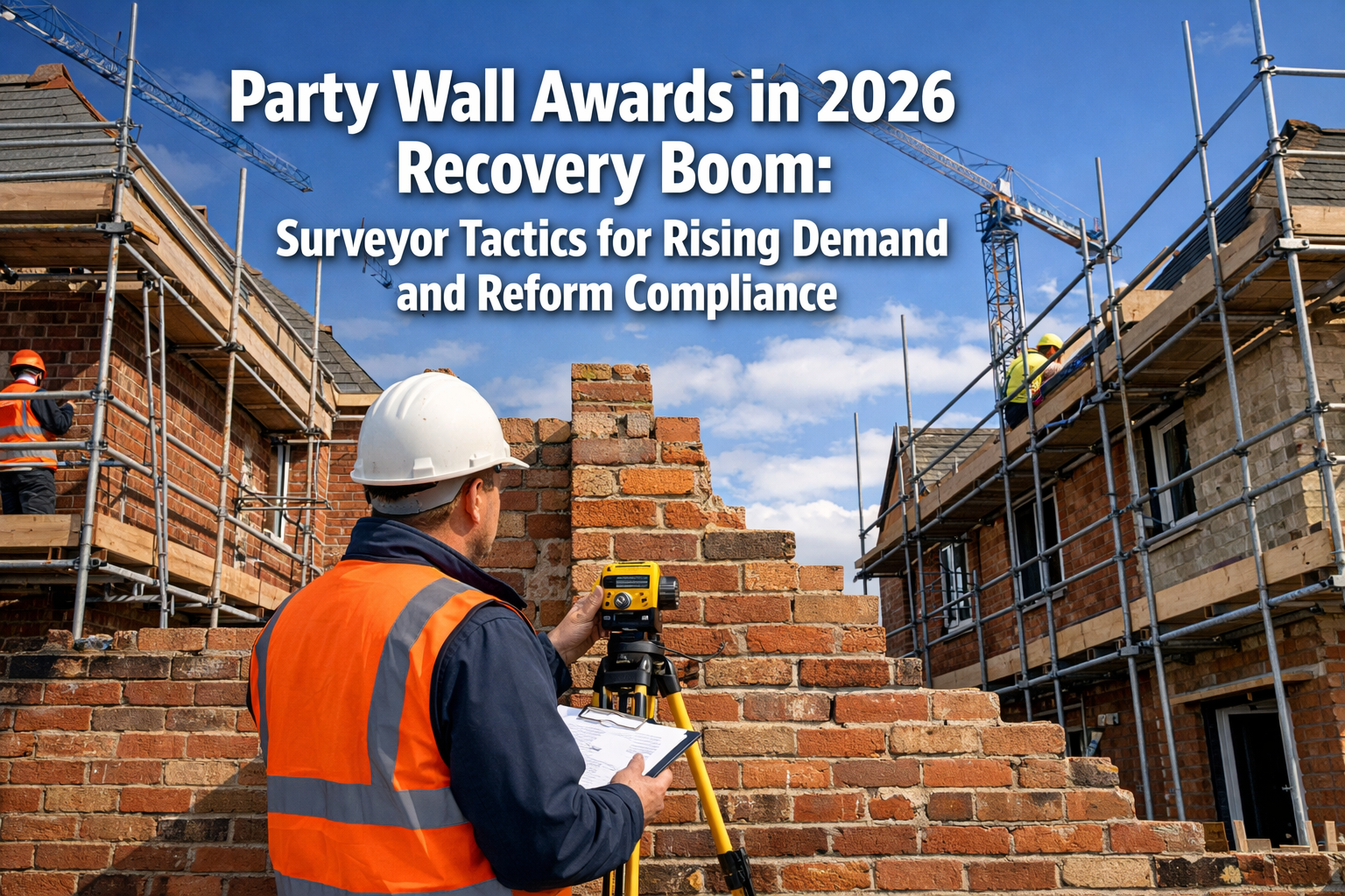 Party Wall Awards in 2026 Recovery Boom: Surveyor Tactics for Rising Demand and Reform Compliance