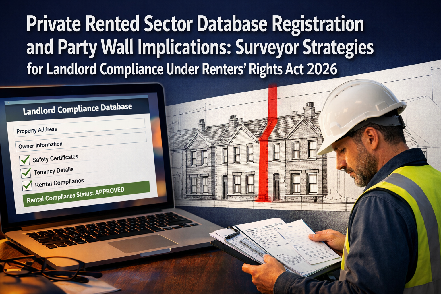 Private Rented Sector Database Registration and Party Wall Implications: Surveyor Strategies for Landlord Compliance Under Renters' Rights Act 2026
