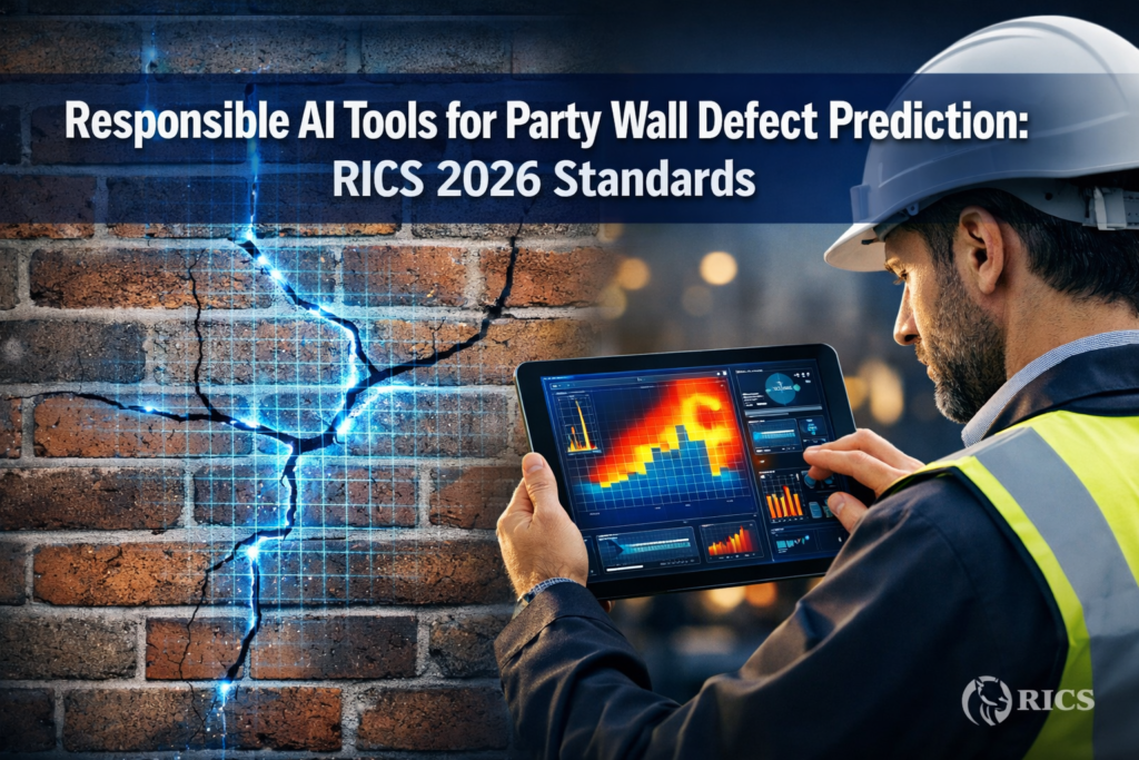 Responsible AI Tools for Party Wall Defect Prediction: RICS 2026 Standards and Practical Surveyor Applications