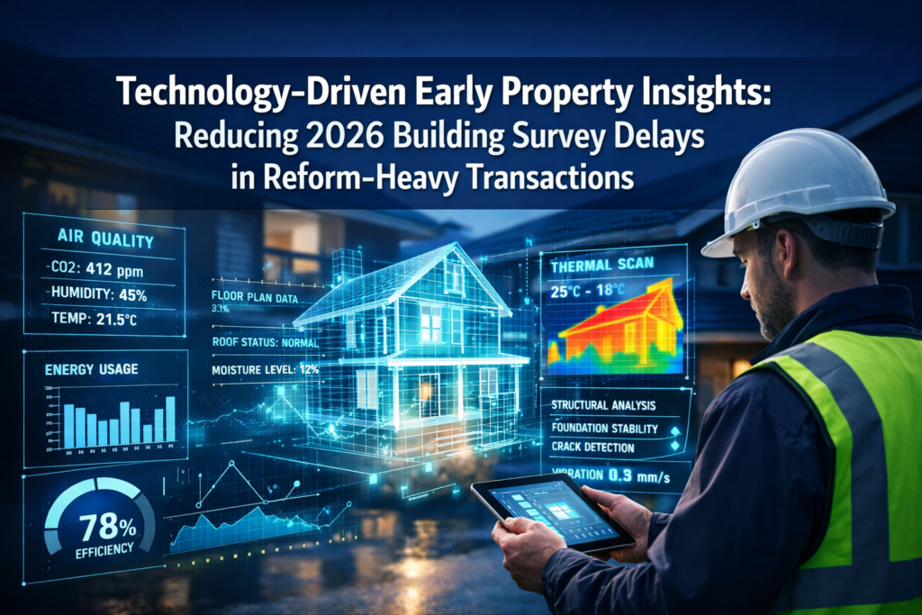 Technology-Driven Early Property Insights: Reducing 2026 Building Survey Delays in Reform-Heavy Transactions