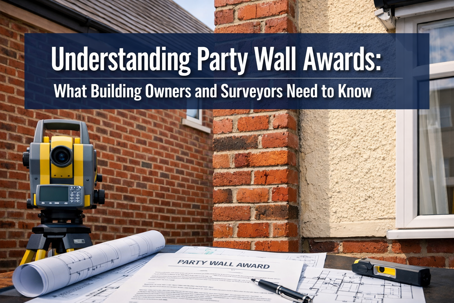 Understanding Party Wall Awards: What Building Owners and Surveyors Need to Know