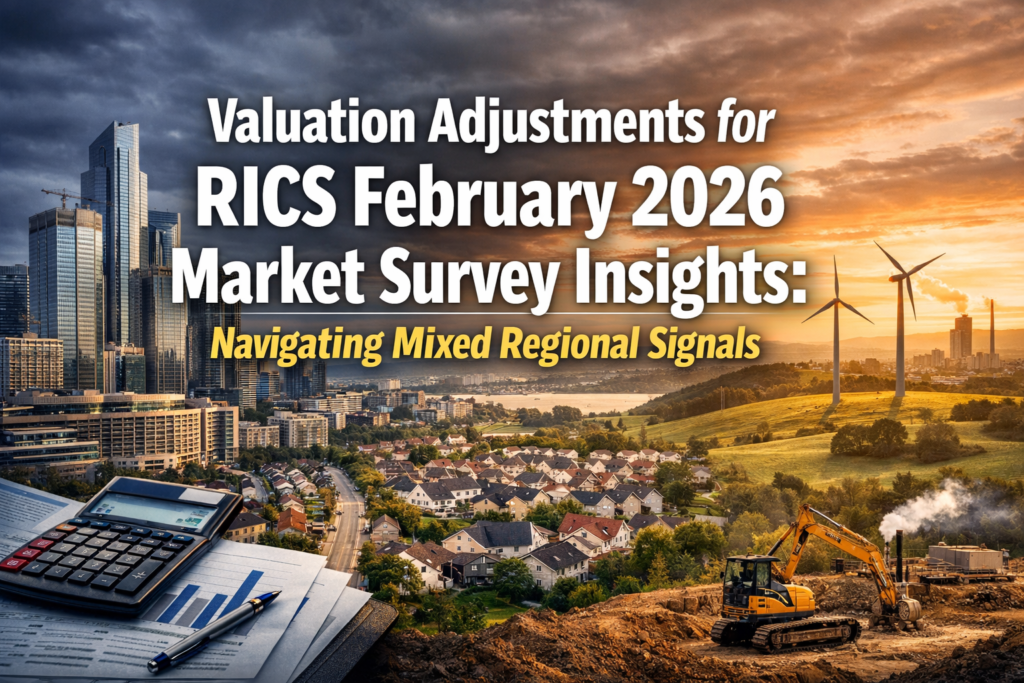 Valuation Adjustments for RICS February 2026 Market Survey Insights: Navigating Mixed Regional Signals