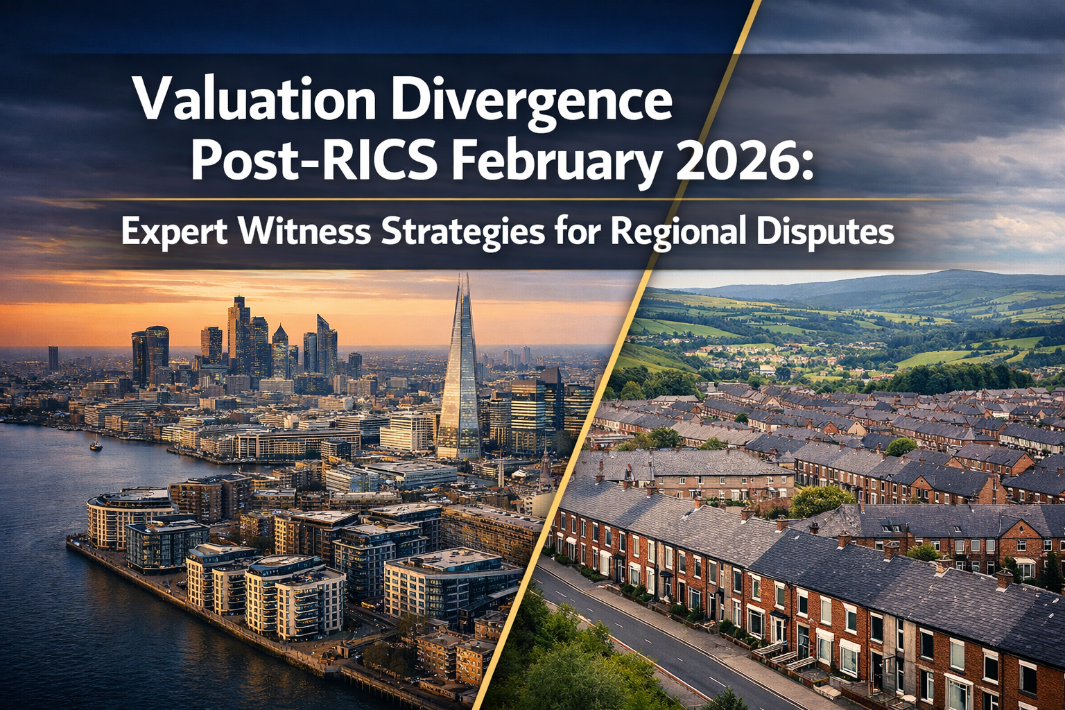 Valuation Divergence Post-RICS February 2026: Expert Witness Strategies for Regional Disputes