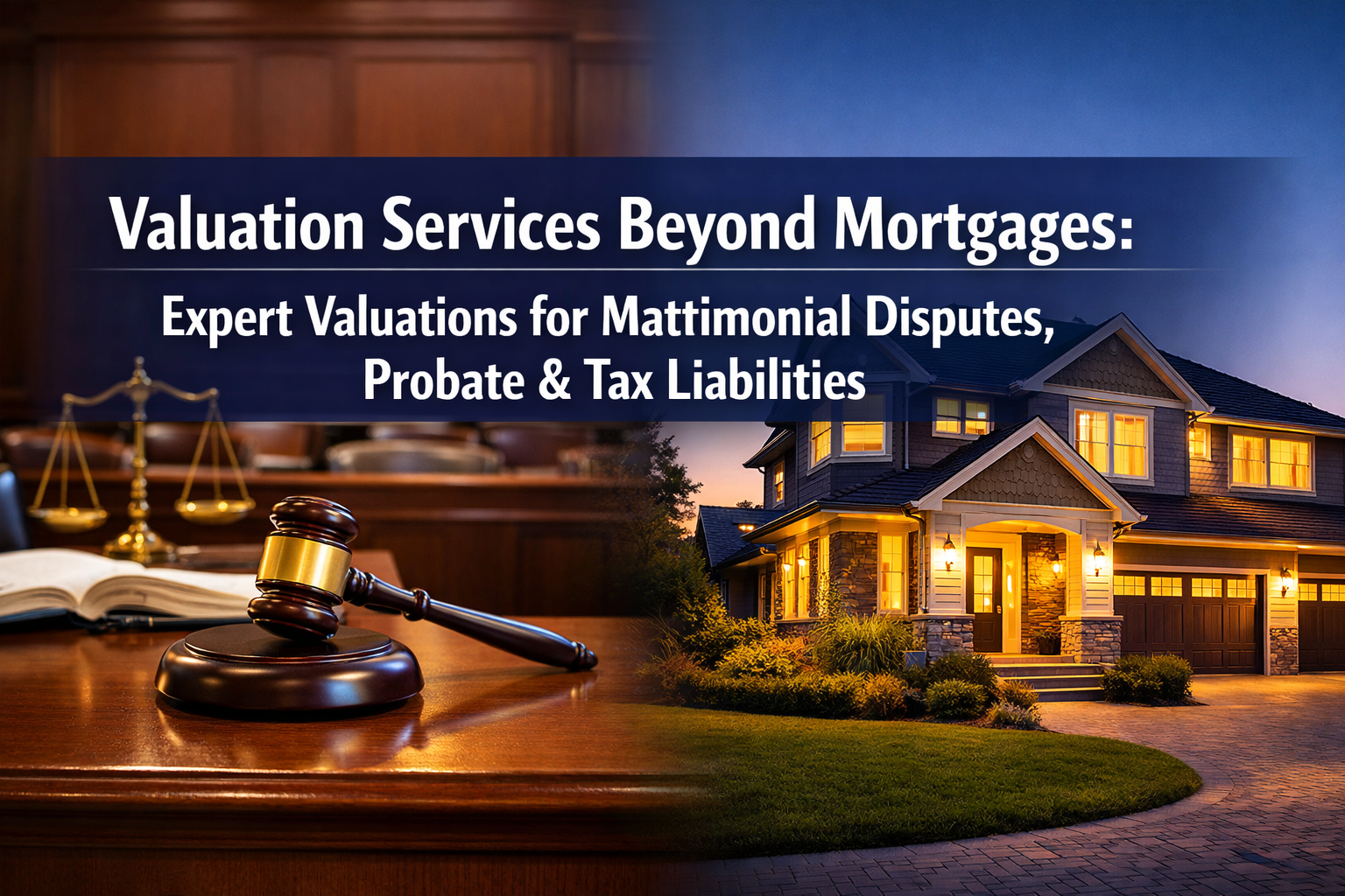 Valuation Services Beyond Mortgages: Expert Valuations for Matrimonial Disputes, Probate, and Tax Liabilities