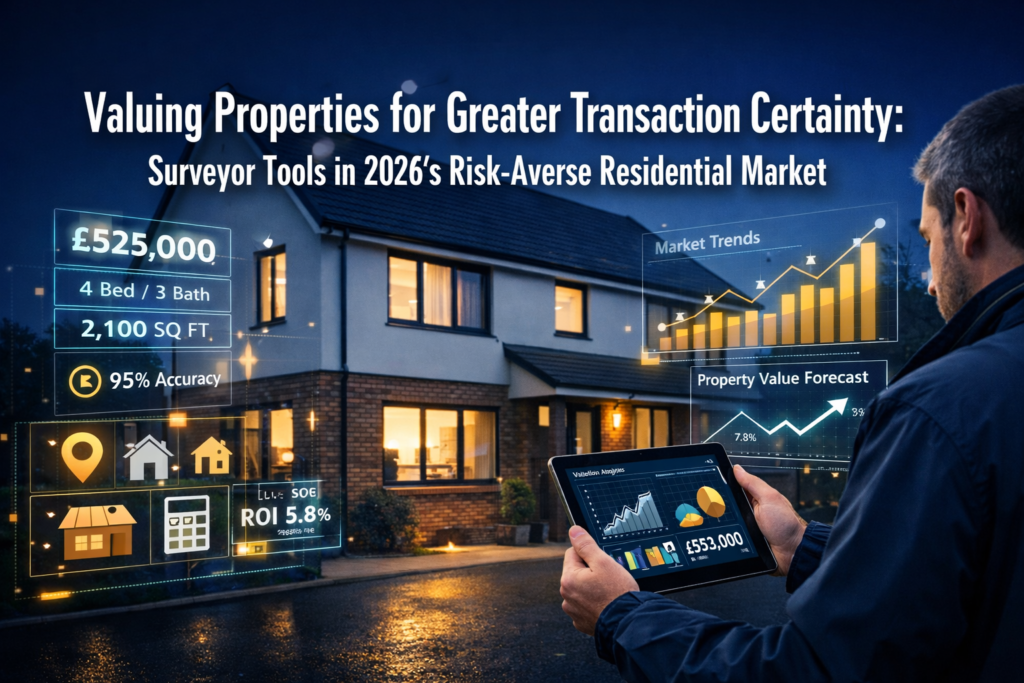 Valuing Properties for Greater Transaction Certainty: Surveyor Tools in 2026's Risk-Averse Residential Market