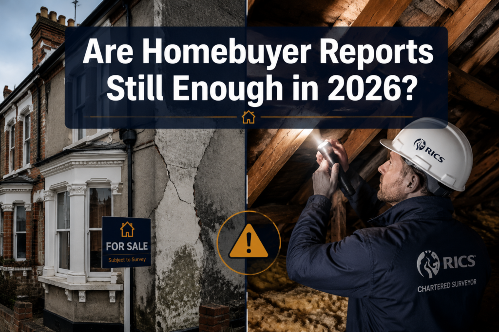 Are Homebuyer Reports Still Enough in 2026? When UK Buyers Should Insist on a Full Building Survey