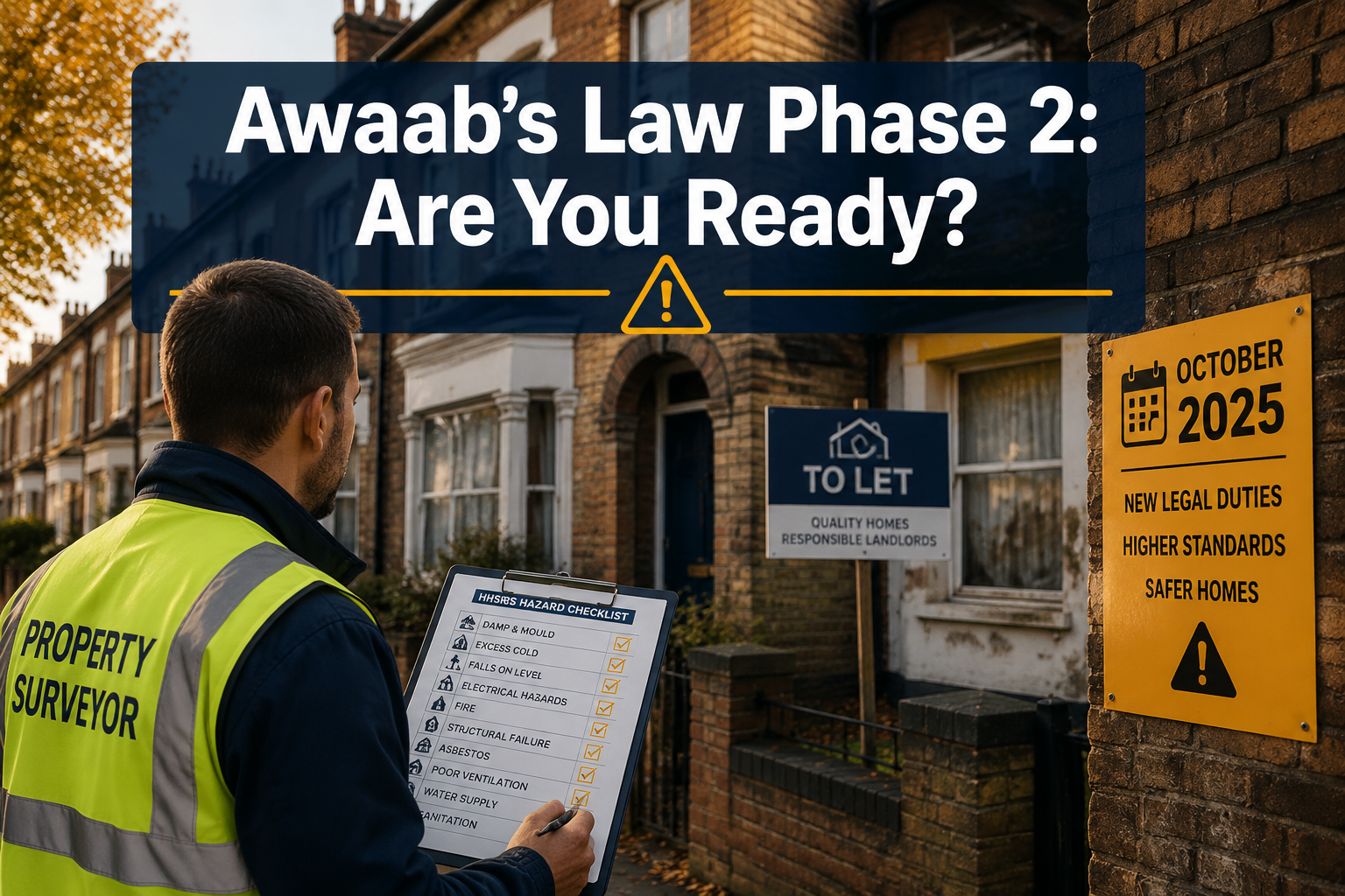 Awaab's Law Phase 2 October 2026 HHSRS Hazards: What Private Landlords and Surveyors Must Do Now