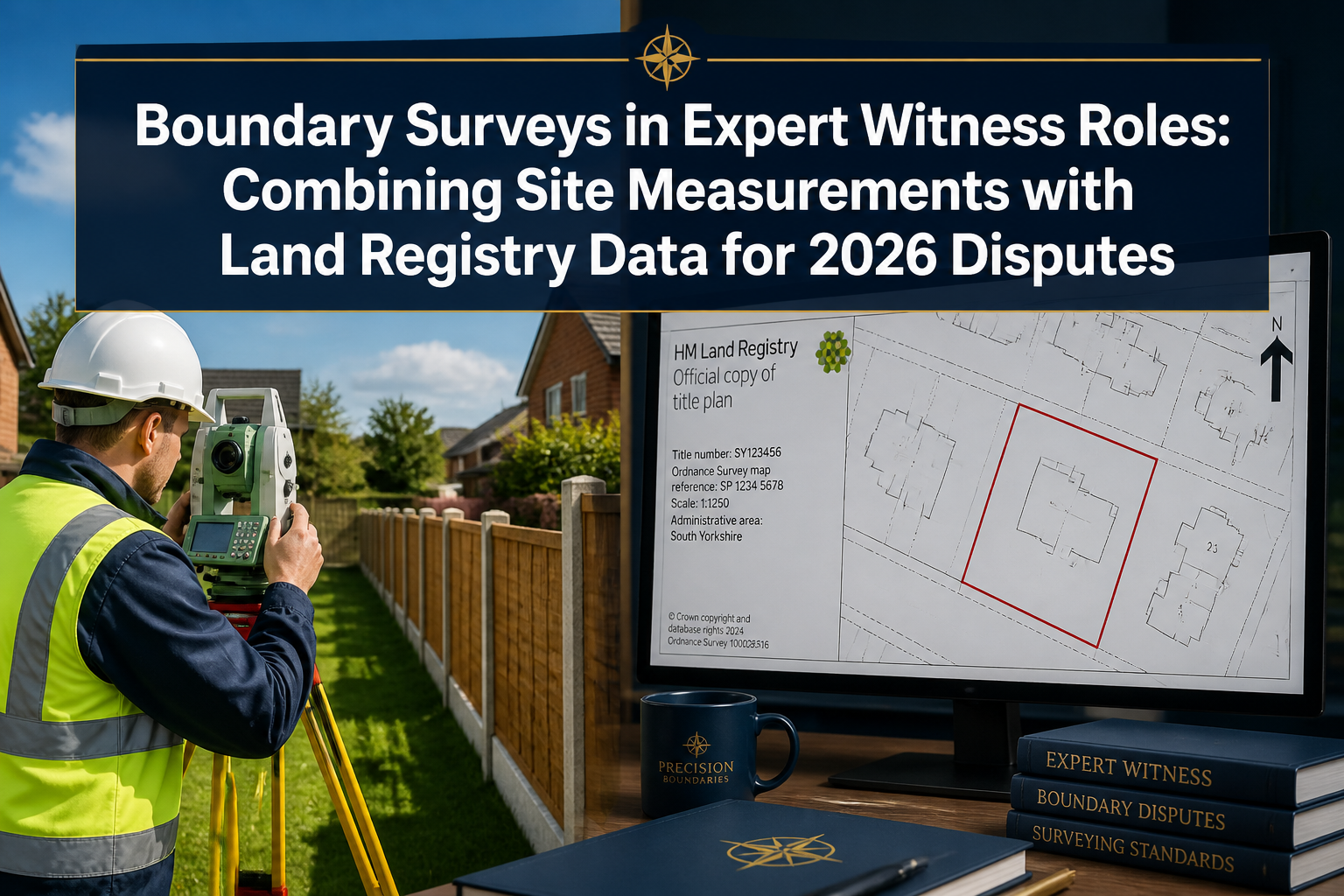 Boundary Surveys in Expert Witness Roles: Combining Site Measurements with Land Registry Data for 2026 Disputes
