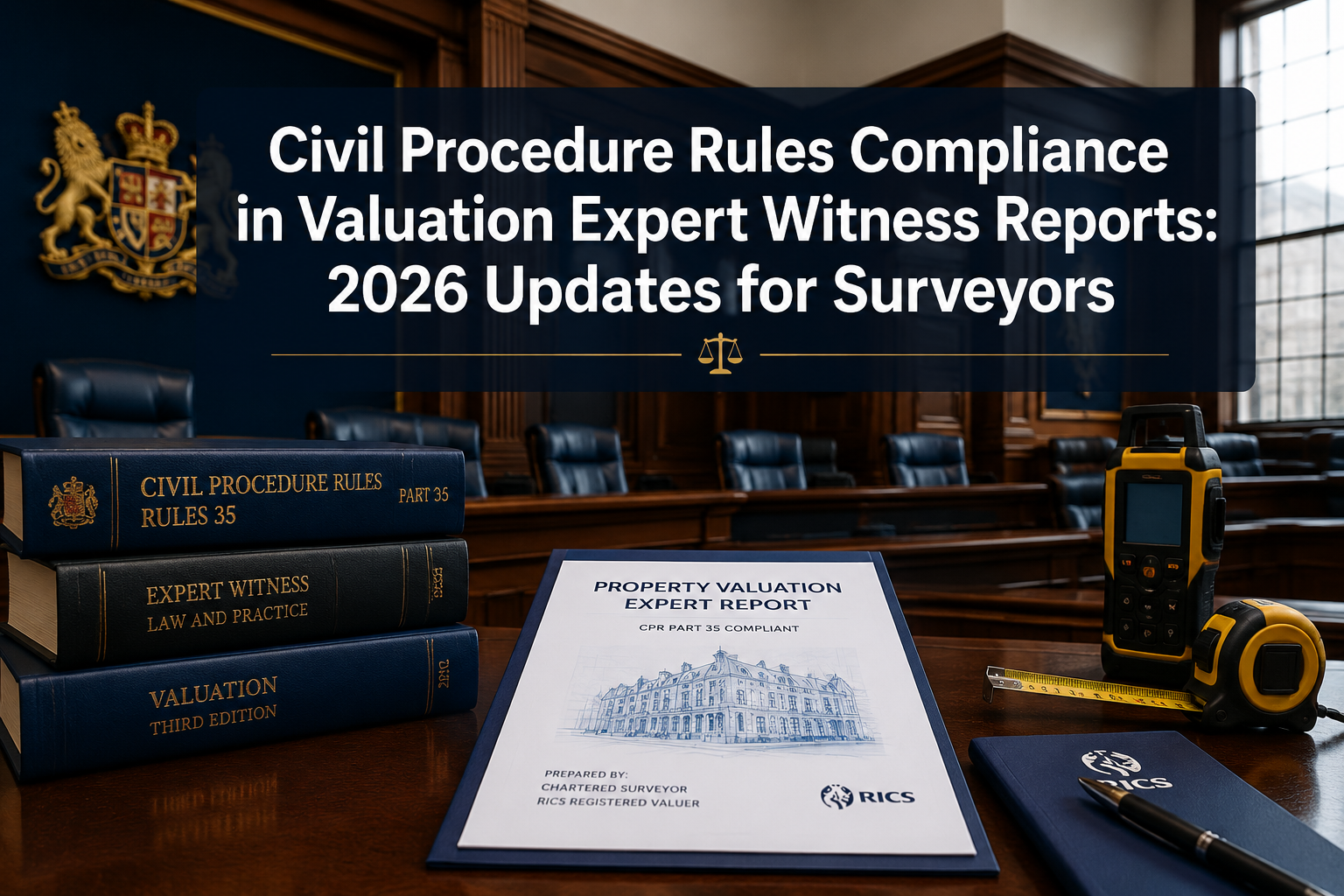Civil Procedure Rules Compliance in Valuation Expert Witness Reports: 2026 Updates for Surveyors