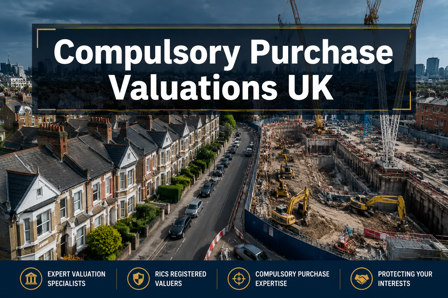 Compulsory Purchase Valuations in the UK: How Surveyors Build Defensible Evidence for Compensation Claims