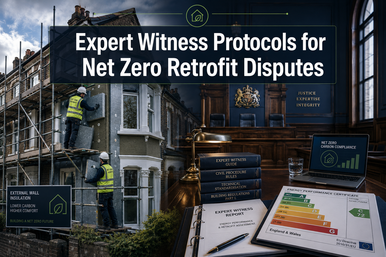 Expert Witness Protocols for Net Zero Retrofit Disputes: Valuing Carbon Compliance Failures in 2026