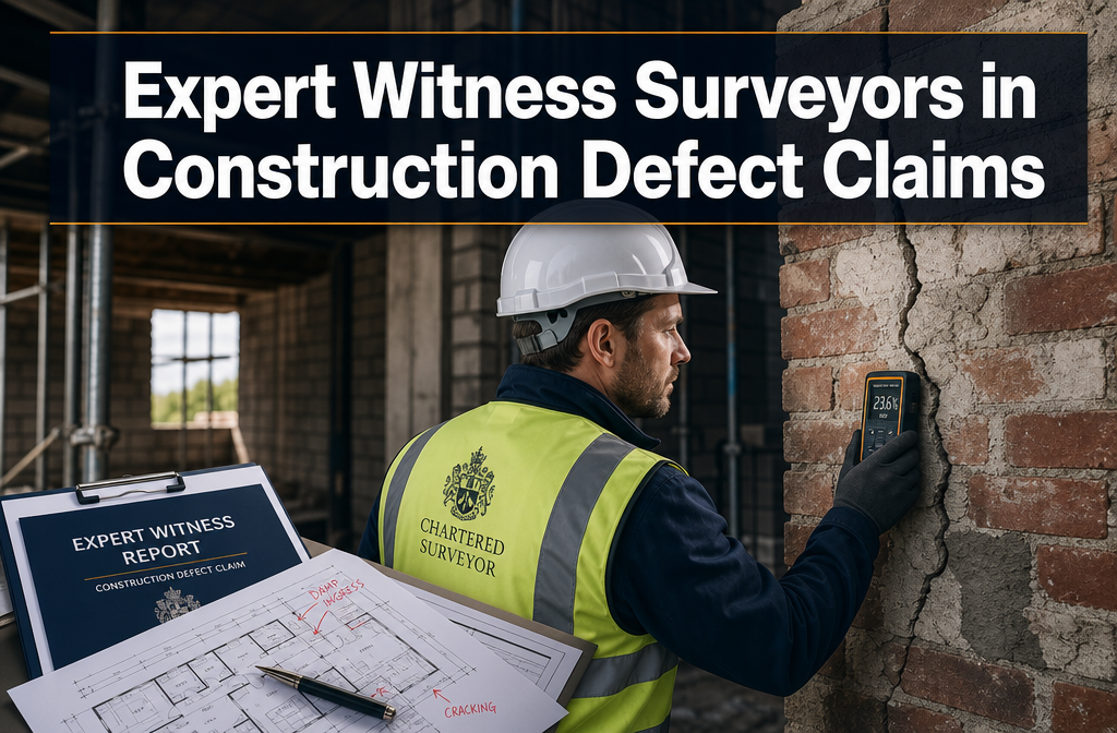 Expert Witness Surveyors in Construction Defect Claims: How to Build a Credible Case Around Poor Workmanship