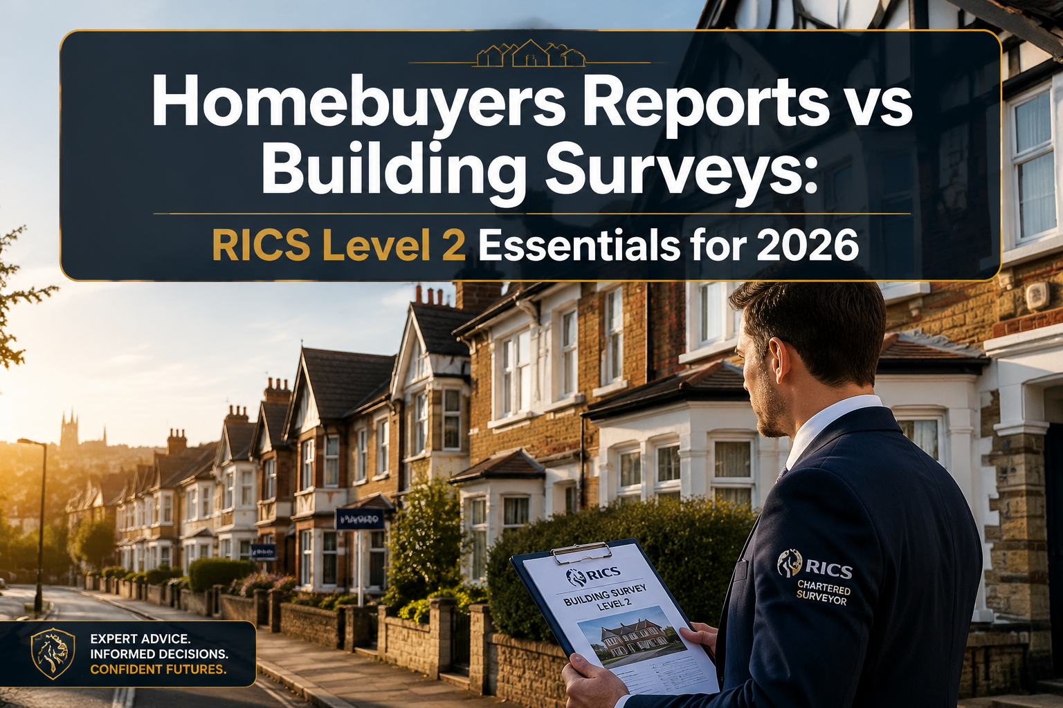 Homebuyers Reports vs Building Surveys: RICS Level 2 Essentials for 2026 Market Recovery Buyers