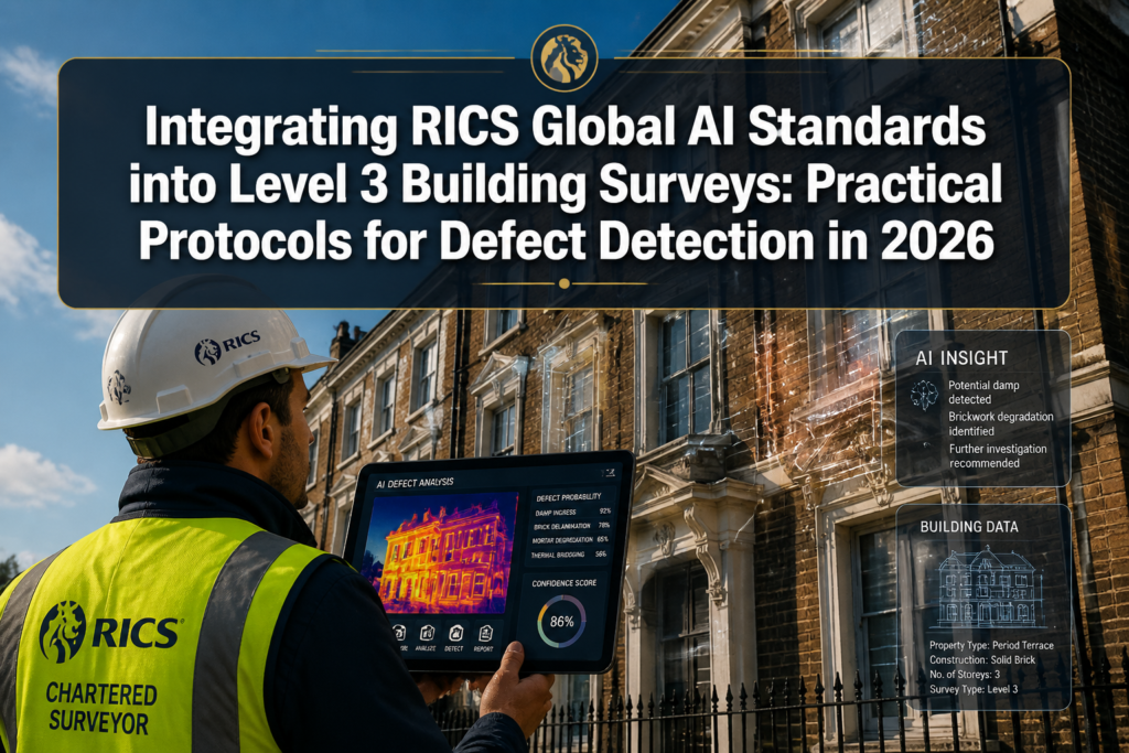 Integrating RICS Global AI Standards into Level 3 Building Surveys: Practical Protocols for Defect Detection in 2026