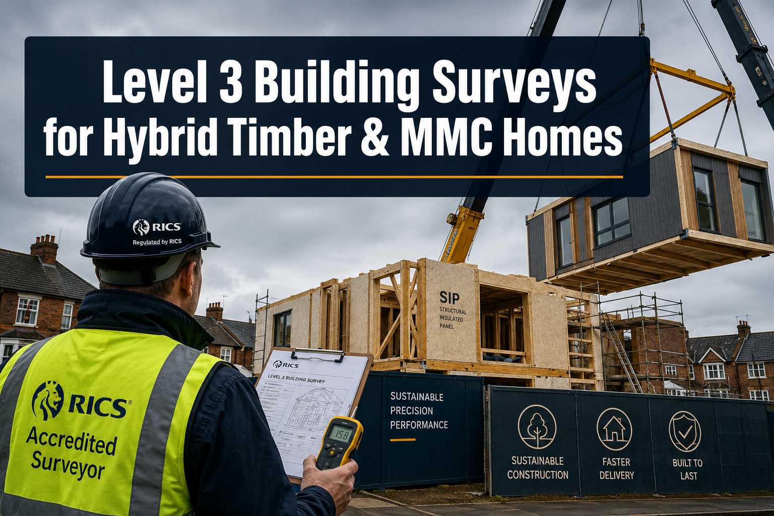 Level 3 Building Surveys for Hybrid Timber and MMC Homes: Identifying Defects in the UK’s New Generation of Construction