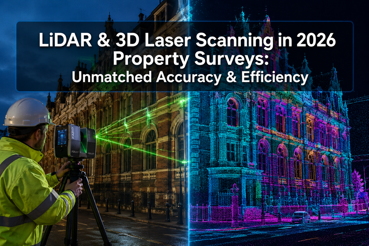 LiDAR and 3D Laser Scanning in 2026 Property Surveys: Achieving Unmatched Accuracy and Efficiency