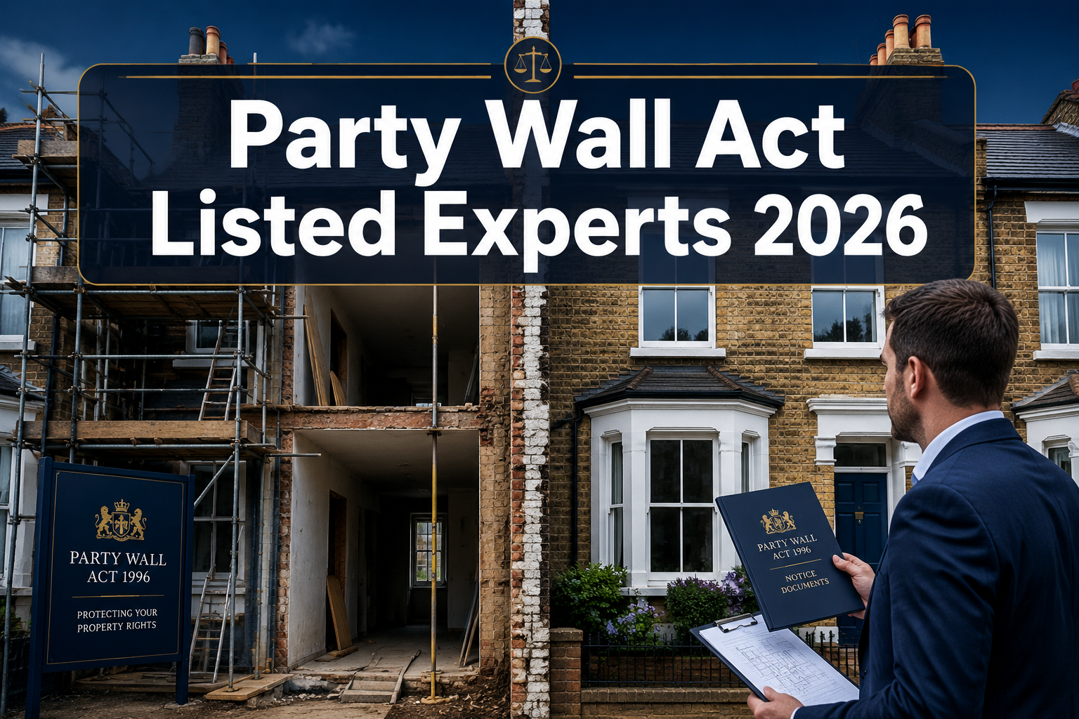 Party Wall Act Listed Experts: Profiles, Selection Criteria, and Success Rates for 2026 Disputes