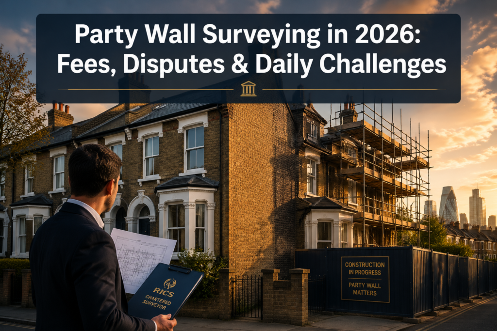 The Reality of Party Wall Surveying in 2026: Fees, Disputes, and Daily Challenges from Industry Pros