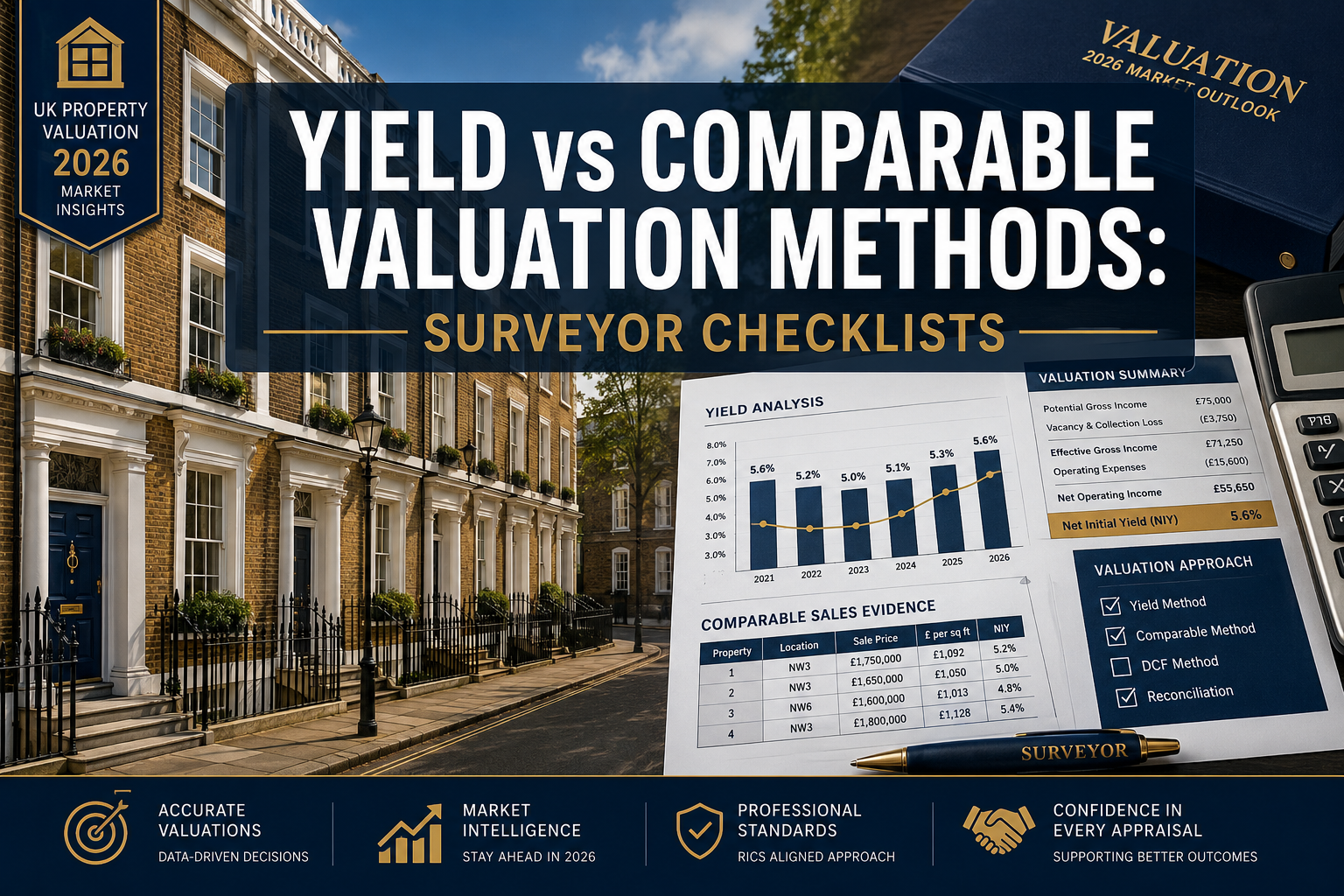 Yield vs Comparable Valuation Methods: Surveyor Checklists for Residential Investment Sanity Checks