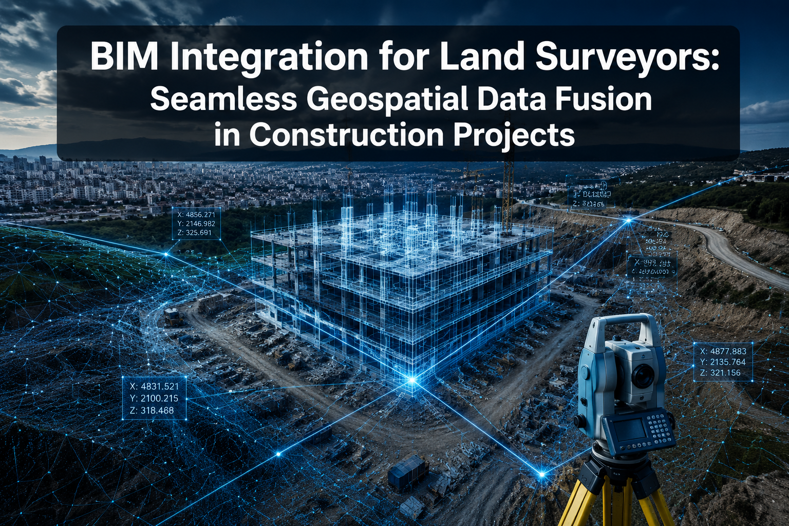 BIM Integration for Land Surveyors: Seamless Geospatial Data Fusion in Construction Projects