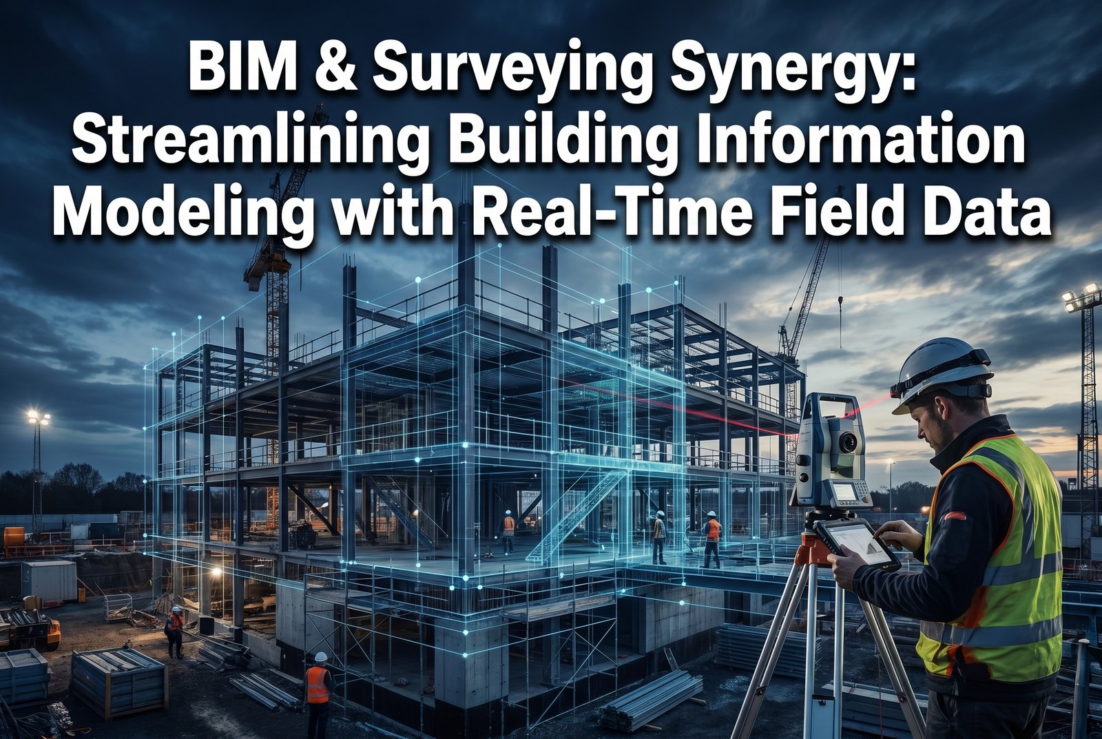 BIM and Surveying Synergy: Streamlining Building Information Modeling with Real-Time Field Data