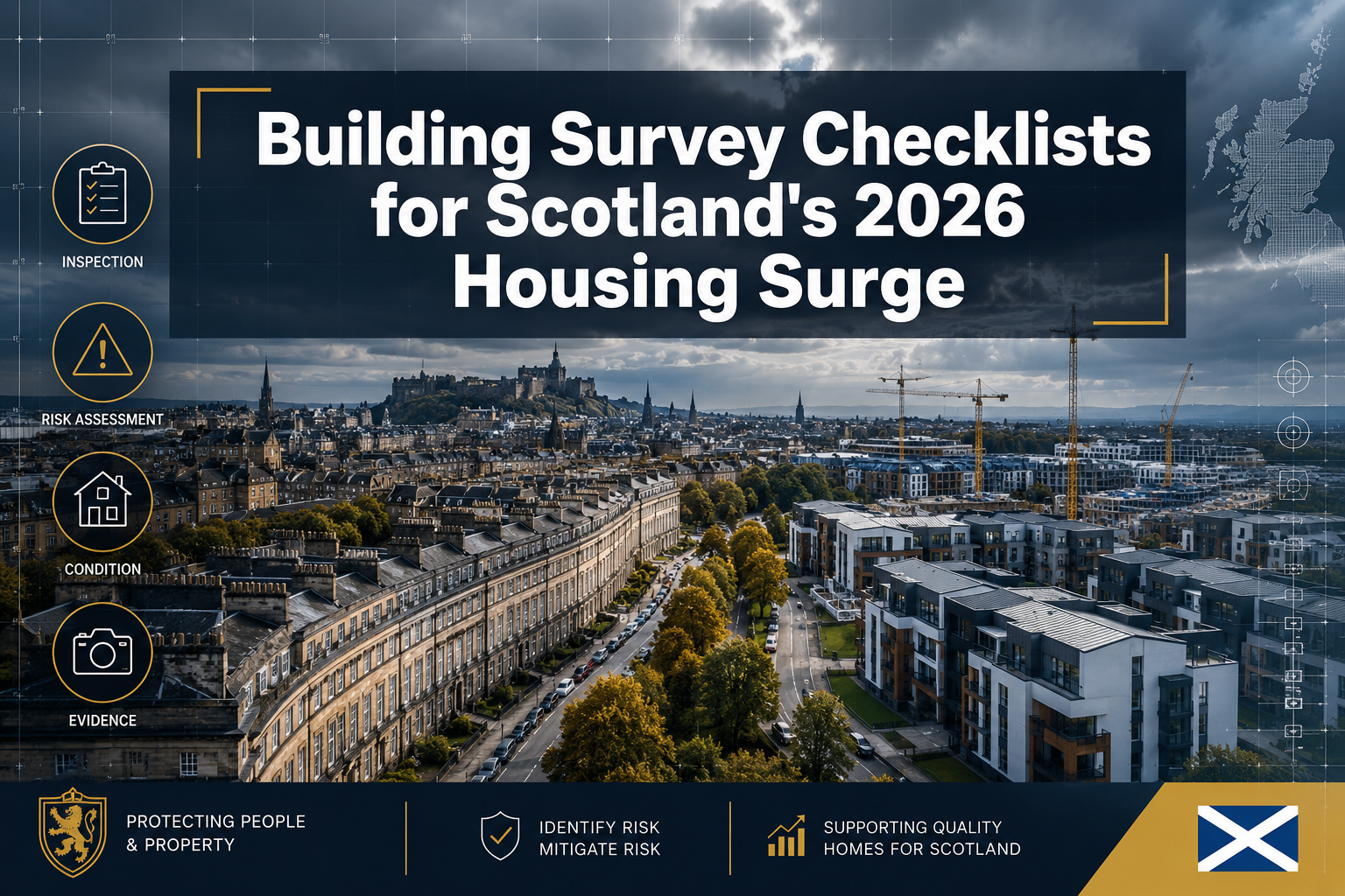 Building Survey Checklists for Scotland's 2026 Housing Surge: Identifying Risks in +3% Growth Areas