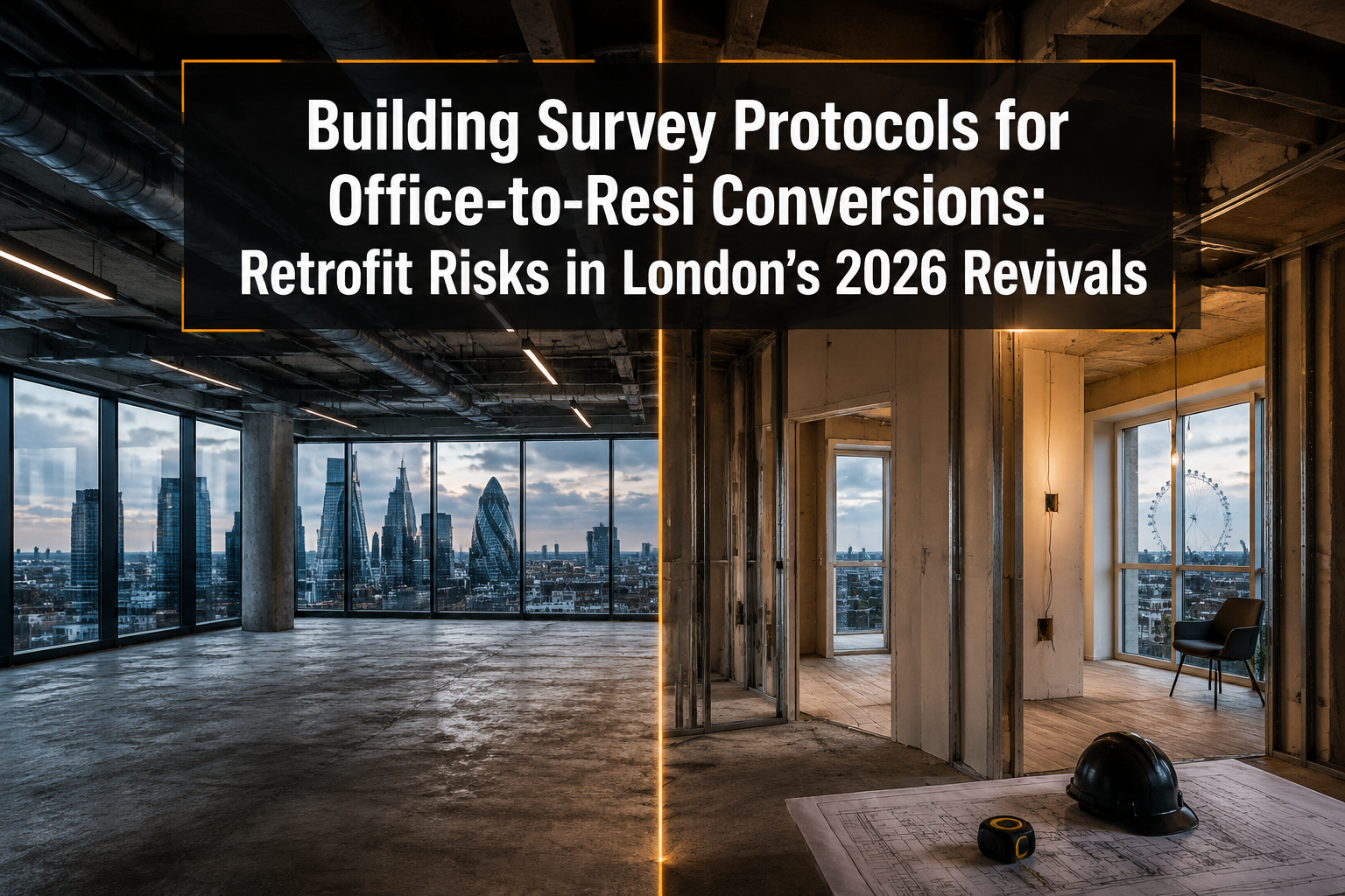 Building Survey Protocols for Office-to-Resi Conversions: Retrofit Risks in London's 2026 Revivals