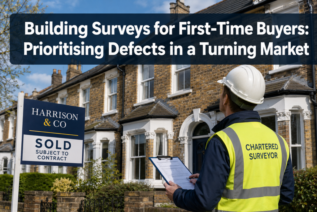 Building Surveys for First-Time Buyers in a Turning Market: Prioritising Defects as Enquiries Improve