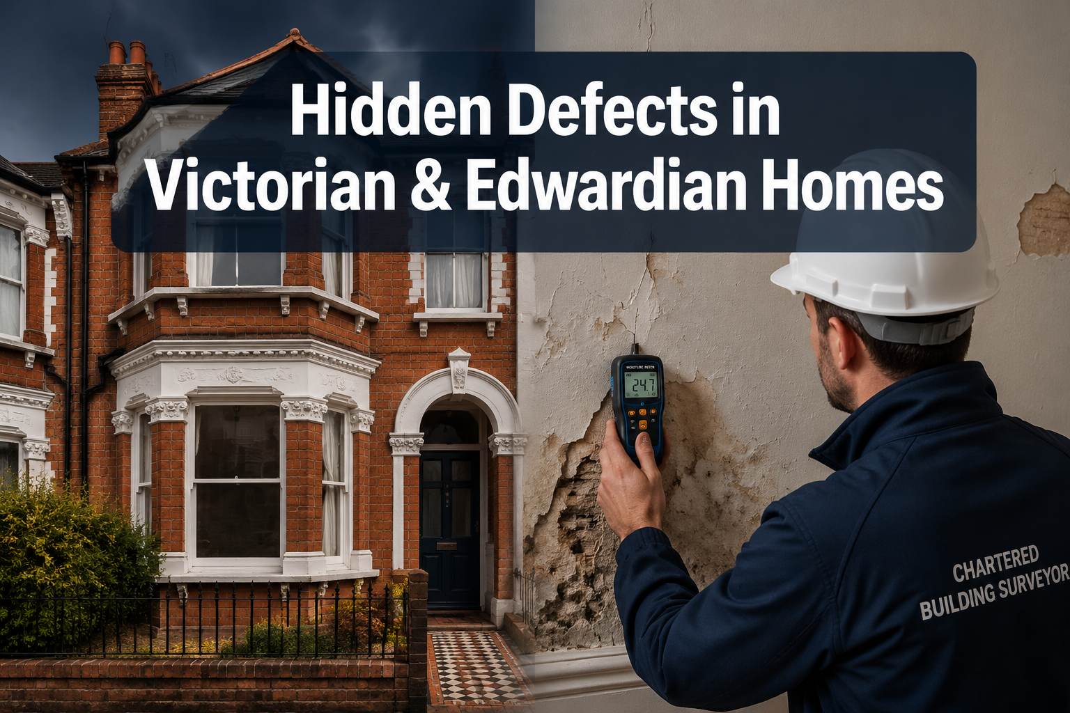 Hidden Defects in Victorian and Edwardian UK Homes: What Modern Building Surveys Look for Beyond the Estate Agent’s Brochure