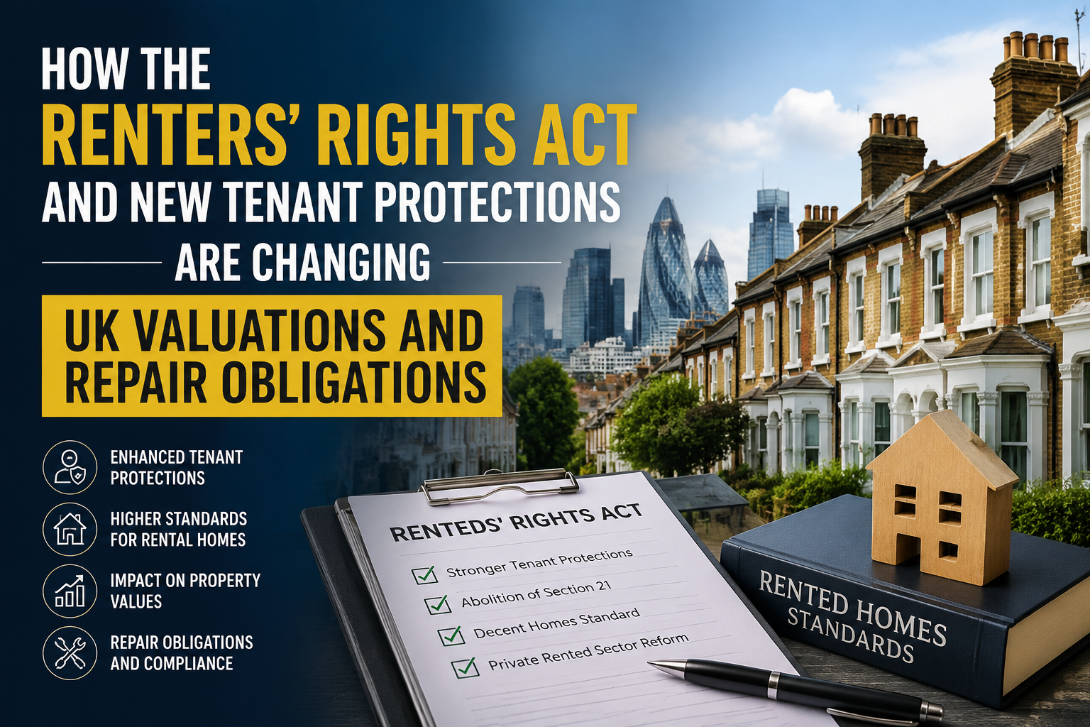 How the Renters’ Rights Act and new tenant protections are changing UK valuations and repair obligations