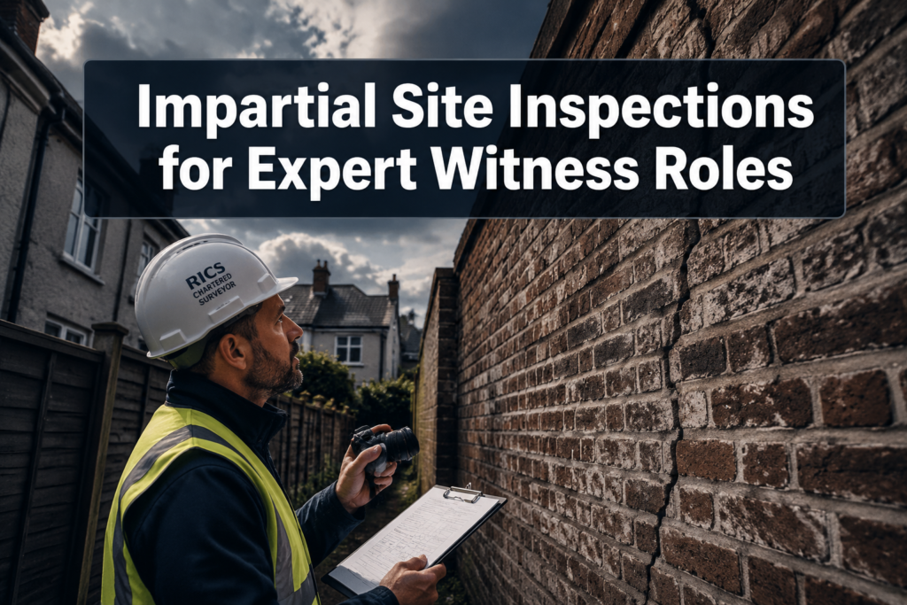 Impartial Site Inspections for Expert Witness Roles: Protocols for Building and Party Wall Disputes