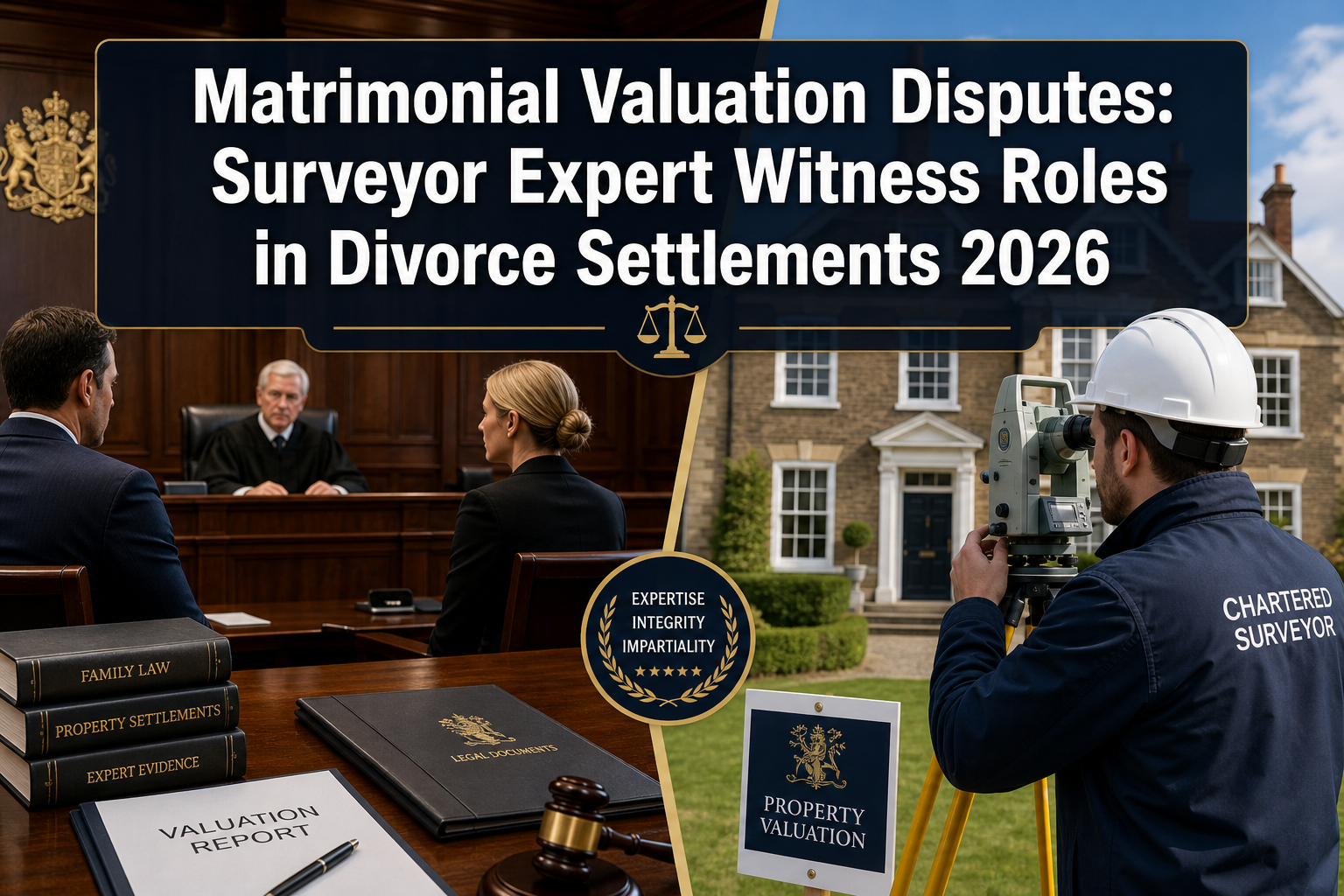 Matrimonial Valuation Disputes: Surveyor Expert Witness Roles in Divorce Settlements 2026