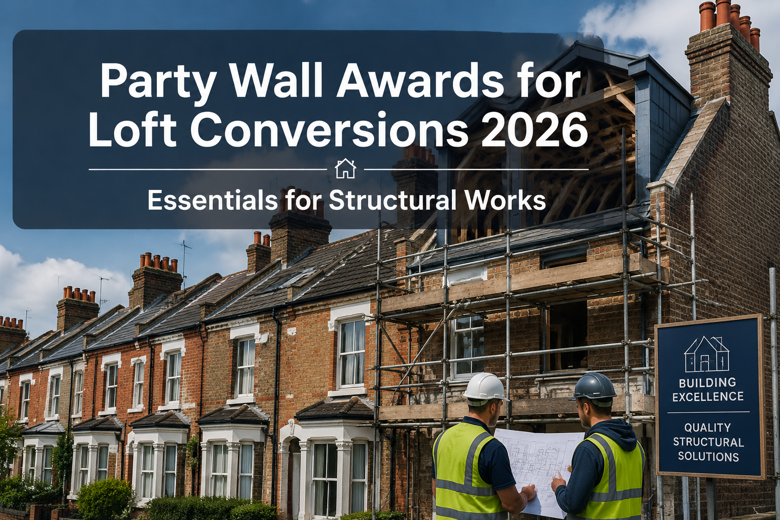 Party Wall Awards for Loft Conversions in Terraced Houses: 2026 Essentials for Structural Works