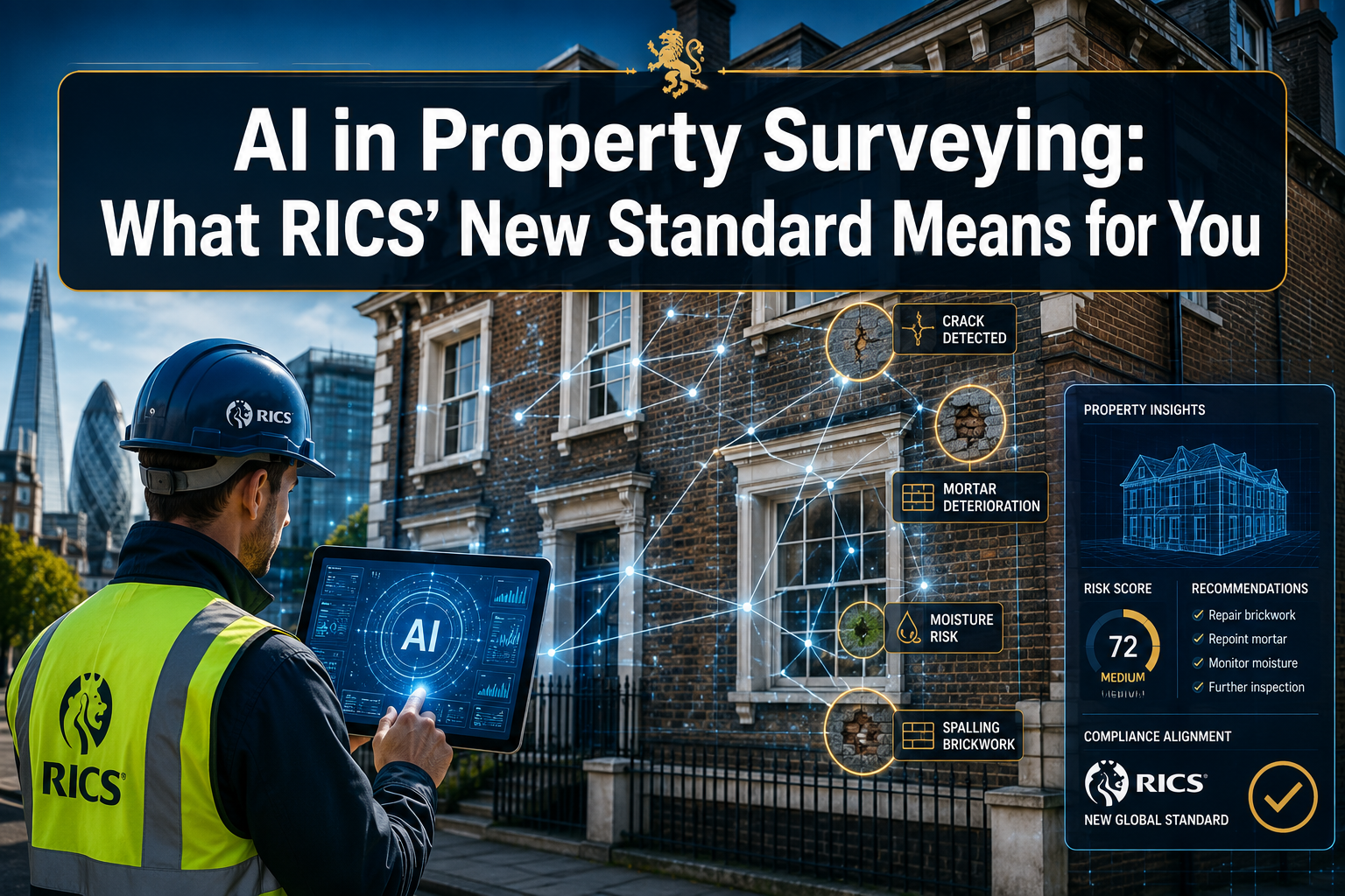 Responsible use of AI in property surveying: what RICS’ new professional standard means for building surveys and valuations