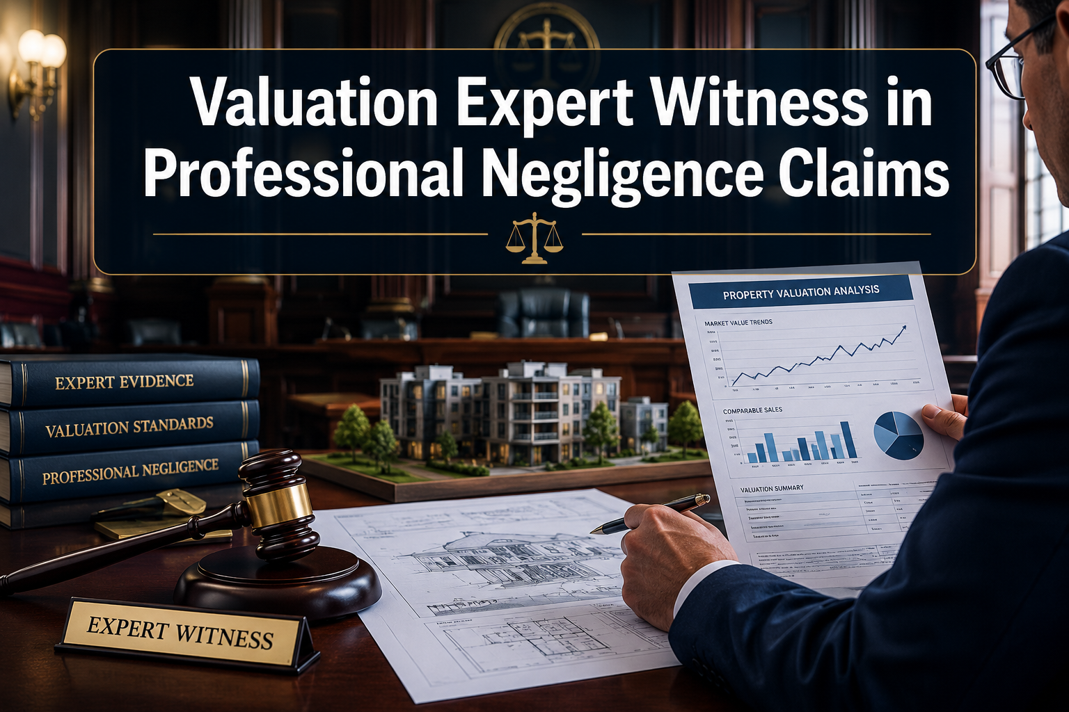 Valuation Expert Witness in Professional Negligence Claims: Assessing Surveyor Liability and Market Value Impacts