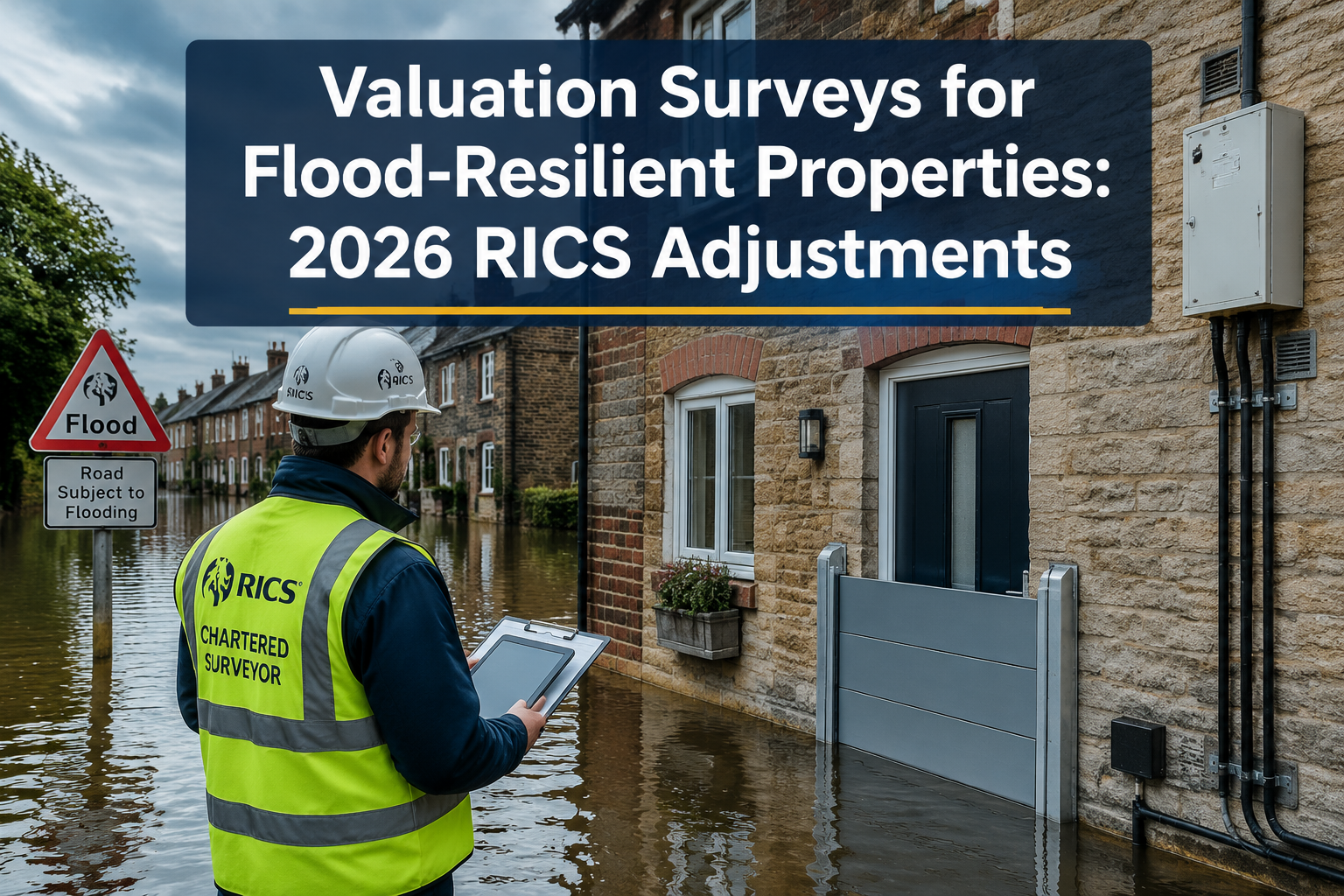 Valuation Surveys for Flood-Resilient Properties: 2026 RICS Adjustments Post-EA Updates